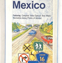 1982 Vintage Exxon Mexico Oil Gas Service Station Tourist Travel Road Map - $9.95