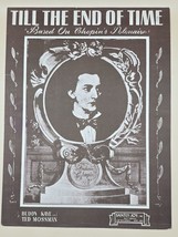 &quot;Till The End of Time&quot; Based on Frederic Chopin&#39;s Polonaise 1945-Sheet Music-VTG - £6.12 GBP