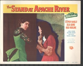 Stand at Apache River #6 Lobby Card 11x14 Julie Adams Jaclynne Greene - $614.36 MXN
