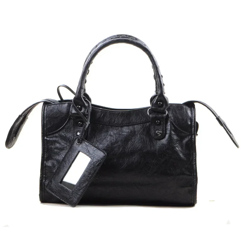 Luxury Purses Women&#39;s Handbags Bags Brand Designer Soft Tassel Motorcycl... - $184.59