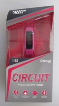 Sharper Image- SIT50 Fitness Circuit Activity Tracker Bluetooth- Pink - NIP - £22.10 GBP