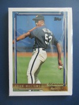 1992 Topps Unopened 10-CARD Gold &quot;Winner&quot; Pack #787 Brian Williams Card On Top - $3.95