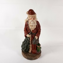Santa and Elf Resin Figurine Christmas Decor Holiday Holland - £19.78 GBP