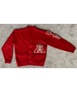 Vtg 50&#39;s 1954 College/High School Wool &quot;A&quot; Letterman Varsity Cardigan Sw... - $128.00 CAD