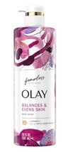 Olay Fearless Artist Bodywash, B3+Vitamin C Notes of Apple Cider Vinegar, 20 Oz - £13.58 GBP