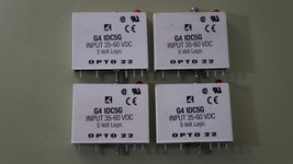 Lot of 4 Opto 22 G4 IDC5G Input Modules , 35-60 VDC , 5V Logic - £7.52 GBP