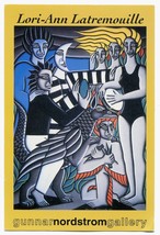 Lori-Ann Latremouille 1999 Art Show Postcard Gunnar Nordstrom Gallery Ki... - $9.70
