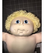 1984 MN Thomas Baby Doll Cabbage Patch Blonde Blue Eyes Dimples - £15.35 GBP