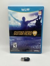 Guitar Hero Live Wii U Game Plus Dongle Activision No Guitar - £14.92 GBP