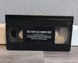 DESTROY ALL MONSTERS! VHS Deluxe Collector&#39;s Edition Letterbox TAPE ONLY - $19.34