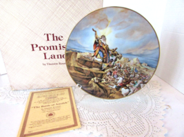 PROMISED LAND YIANNIS KOUTSIS #VIII THE BATTLE OF AMALEK COLLECTOR PLATE - $14.80