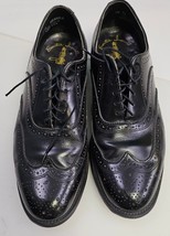 Executive Imperial O&#39;Sullivan Wingtip Brouge Black Dress Shoes 68035L8 M... - €25,96 EUR