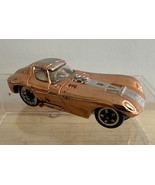 ORIGINAL  VINTAGE AURORA CIGAR BOX SPEEDLINE GOLD PLATED CHEETAH - €29,85 EUR
