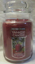 Yankee Candle Large Jar Candle 110-150 hrs 22 oz PASSIONFRUIT KIWI SMOOTHIE - $38.29