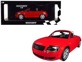 1999 Audi TT Roadster Red Limited Edition to 300 pieces Worldwide 1/18 Diecast M - $3,309.38 MXN