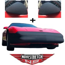 C4 Corvette NoviStretch Front + Mirror Combo Combo Stretch Masks Fit: Al... - £148.01 GBP