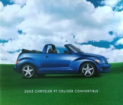 2005 Chrysler PT CRUISER CONVERTIBLE brochure catalog 05 US Touring GT - $10.00