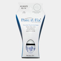 Porc-A-Fix Porcelain Touch Up Repair Glaze, American Standard, White, AS-1V - £13.97 GBP