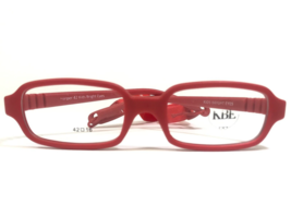 Kids Bright Eyes Eyeglasses Frames Harper 42 Matte Red Rubberized 42-16-110 - £51.21 GBP