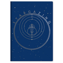 Stargazing Pocket NoteBook with Art Images To Chart The Universe NEW UNUSED - $3.99