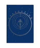 Stargazing Pocket NoteBook with Art Images To Chart The Universe NEW UNUSED - £3.13 GBP