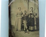 Tintype Man and 2 Women  - $11.88