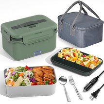 Electric Lunch Box Food Heater, 100W Heated Lunch Box For Adults Car/Tru... - £33.93 GBP