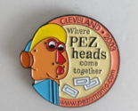 2003 Cleveland Where PEZ Heads Come Together Lapel Hat Pin - $8.25