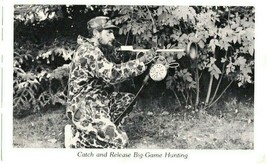 Vintage Duckboy Postcard Catch and Release Big-Game Hunting Unposted Comical - £11.86 GBP