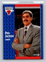 1991-92 Fleer Phil Jackson #28 Chicago Bulls - £1.59 GBP