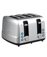 Brentwood Select Extra Wide 4 Slot Stainless Steel Toaster - $128.18 CAD