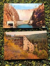 Vintage Postcard Lot Hoover Dam / Plumas Eureka nature las vegas califor... - £2.30 GBP