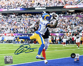 Odell Beckham Jr Autografato Los Angeles Rams 8x10 Super Bowl Lvi Foto Bas ITP - £108.53 GBP
