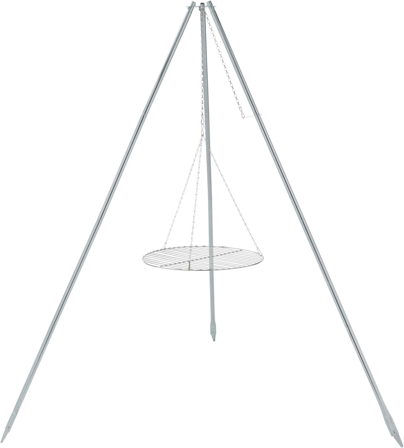 Durable 17-Inch Tripod Grill & Lantern Hanger for Memorable Camping Nights Item image 3