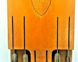 Vintage Ekco Flint Arrowhead Vandadium 6-Knife Set in Hanging Block EUC - $39.55