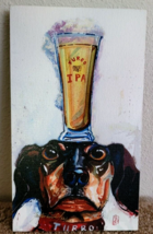 Barton Degraff  TURBO IPA Dog Themed Beer Print Signed Numbered Oregon Coast Art - £31.46 GBP