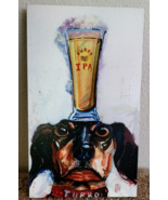Barton Degraff  TURBO IPA Dog Themed Beer Print Signed Numbered Oregon C... - £31.59 GBP