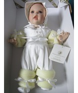 Franklin Mint Collector Doll, Baby 10 1/2&quot; Nib Original - $79.37