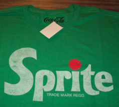 Vintage Style Sprite Soda T-Shirt Mens Xl New w/ Tag 1980&#39;s - £15.92 GBP