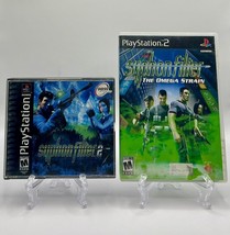 Syphon Filter 2/ Syphon Filter: The Omega Strain (PlayStation 1/2) CIB TESTED - $18.99