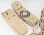 Bell Beige Trimline Rotary Desk Phone Western Electric Working Condition - £28.19 GBP