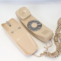 Bell Beige Trimline Rotary Desk Phone Western Electric Working Condition - £27.73 GBP