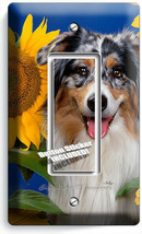 Collie Dog In Sunflowers Light Switch 1 Gfci Wall Cover Grooming Pet Salon Decor - £8.91 GBP