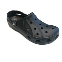 CROCS Ralen Clog Sandals Mens Size 9 Womens Size 11 Shoes Classic Black - £34.05 GBP