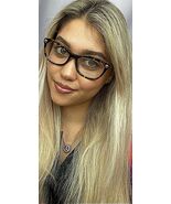 New Versace Mod. 2432 5148 Tortoise Cat Eey 54mm Women's Eyeglasses Fram... - $169.99