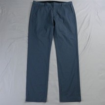 NEW Bonobos 33 x 32 Blue Stripe Slim Friday Weekday Warrior Mens Dress Pants - £31.59 GBP