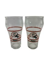 Vintage 16oz Miami Dolphins Coca-Cola Drinking Glasses NFL Football Collector - £17.13 GBP