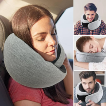 Travel Neck Pillow Non-Deformed Airplane Pillow Travel Neck Cushion Durable U-Sh - £17.36 GBP+