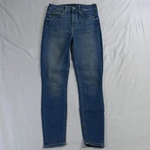 Gap 00 / 24 Short Sky High Unviersal Legging Light Wash Stretch Denim Jeans - £11.98 GBP