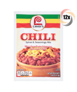 12x Packets Lawry&#39;s Chili Flavor Spices &amp; Seasoning Mix | No MSG | 1.48oz - £27.12 GBP